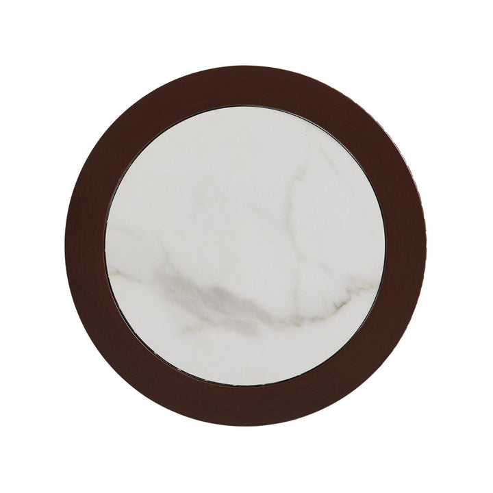 Outdoor Side Tables Round Accent Table - 3420 Brown
