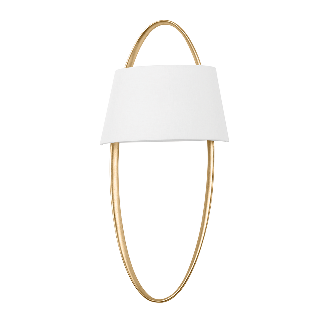 Dubai Wall Sconce - Vintage Gold Leaf 2 Lights