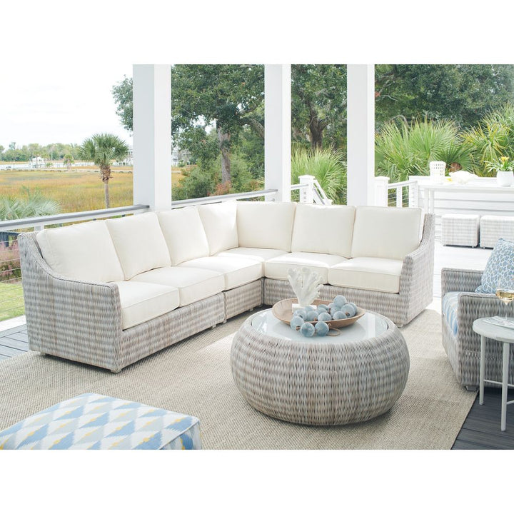 Outdoor Coffee Tables Round Cocktail Table - Ivory