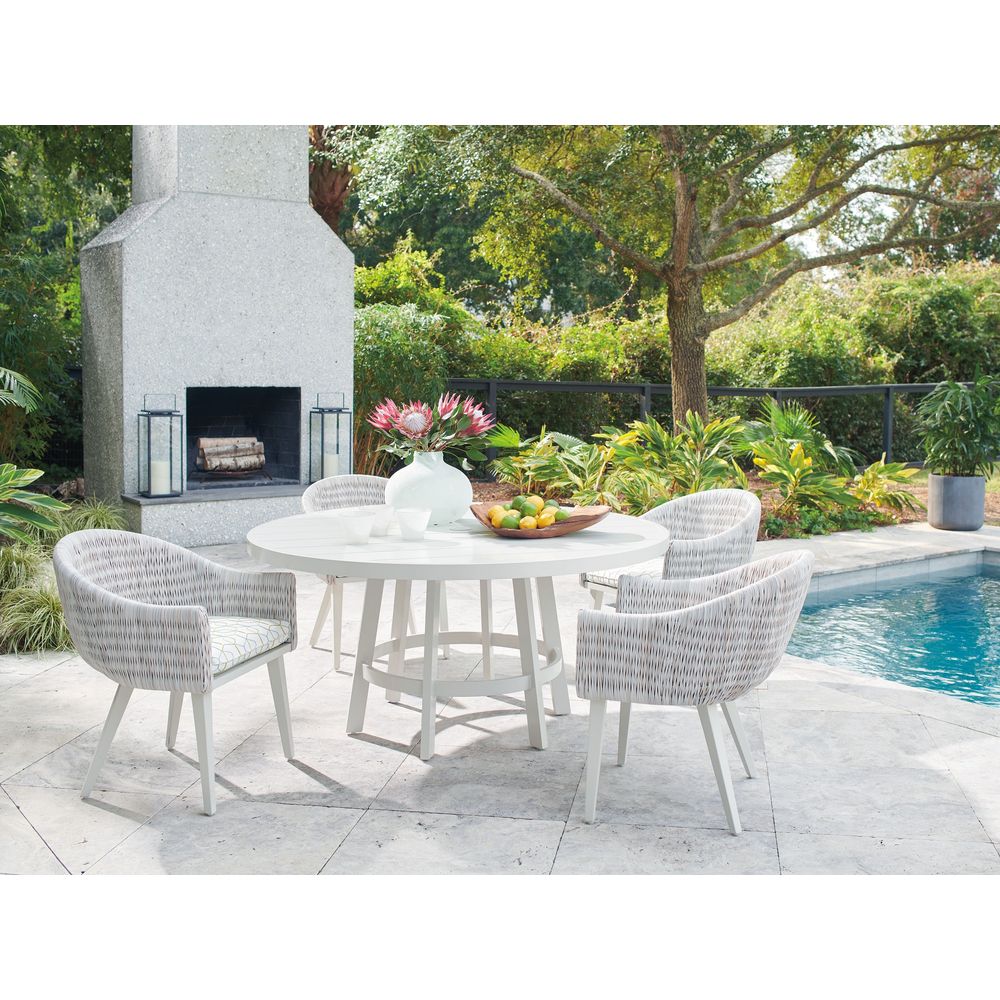 Outdoor Dining Tables Round Dining Table - Ivory