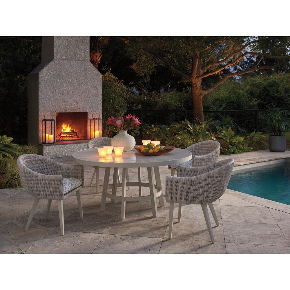Outdoor Dining Tables Round Dining Table - Ivory