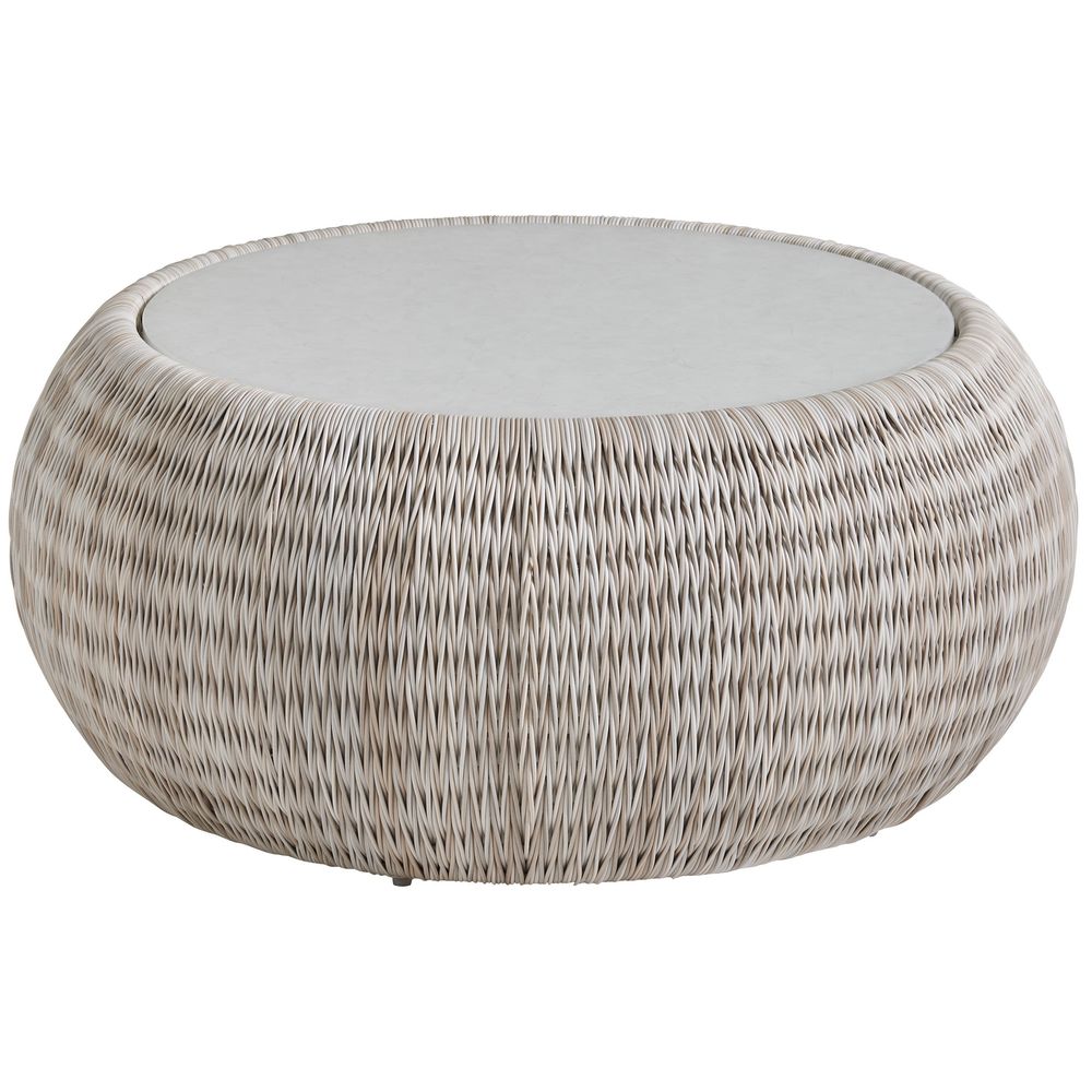 Outdoor Coffee Tables Round Cocktail Table - Ivory