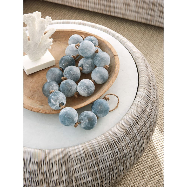 Round Cocktail Table - Ivory