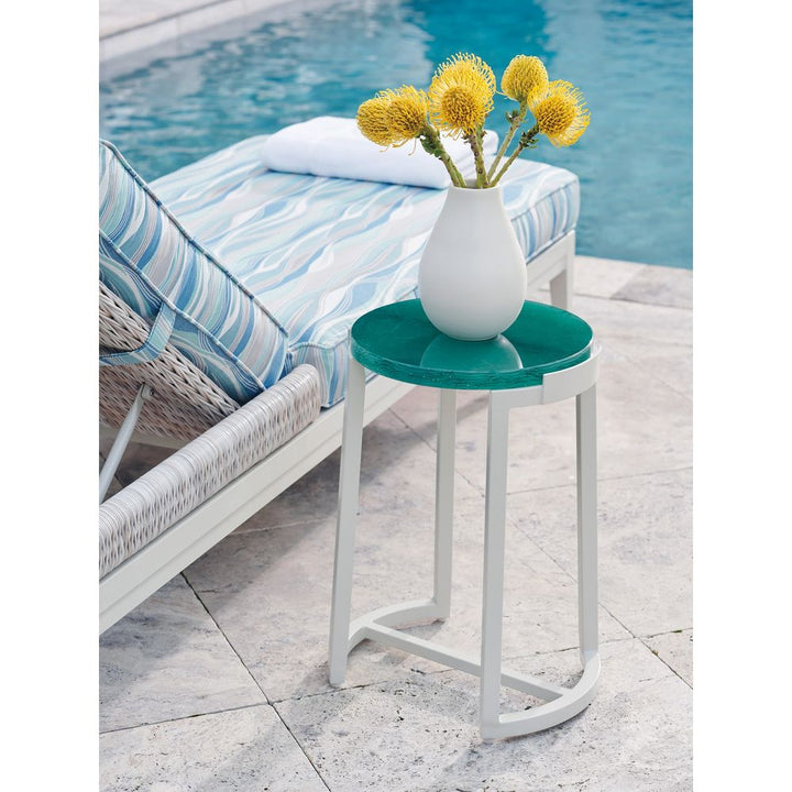Outdoor Side Tables Accent Table - Ivory