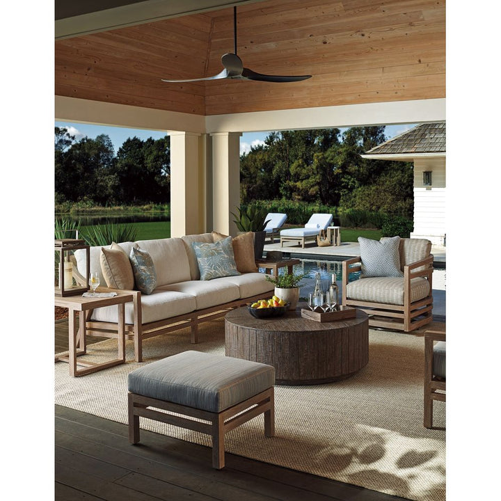 Round Cocktail Table - 0003 Dark Brown