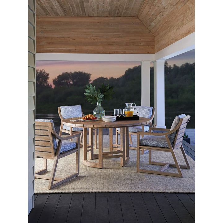 Outdoor Dining Tables Round Dining Table - Taupe