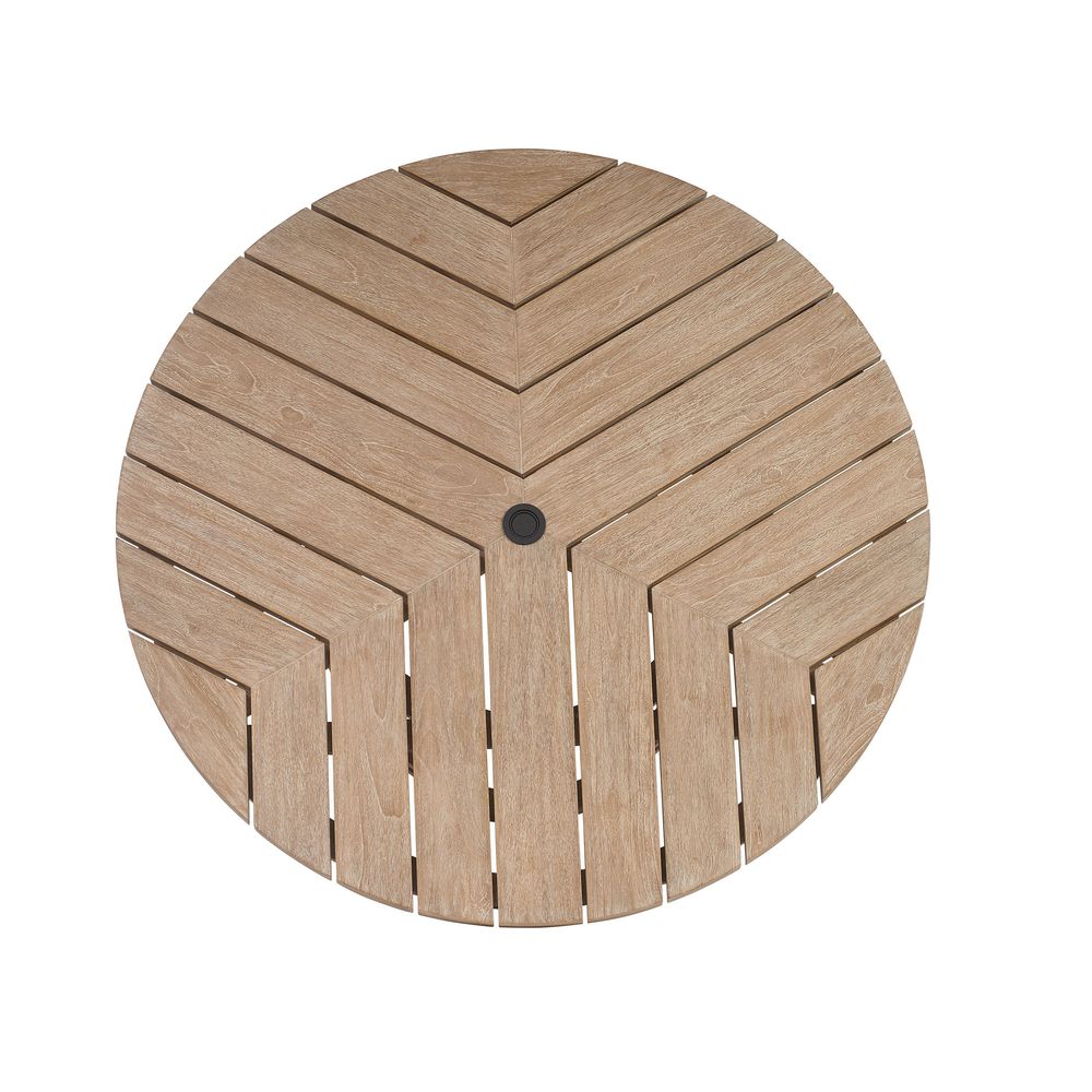 Outdoor Dining Tables Round Dining Table - Taupe