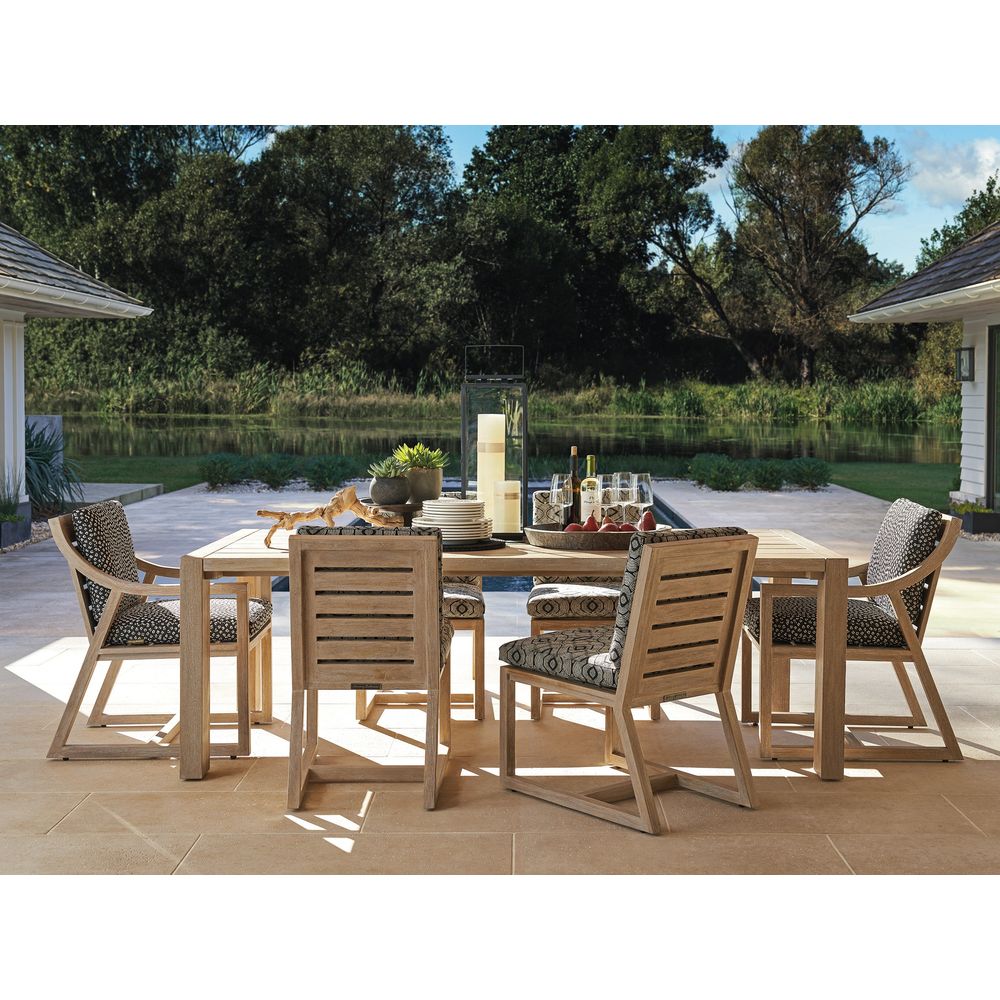 Outdoor Dining Tables Rectangular Dining Table - 0003 Dark Brown