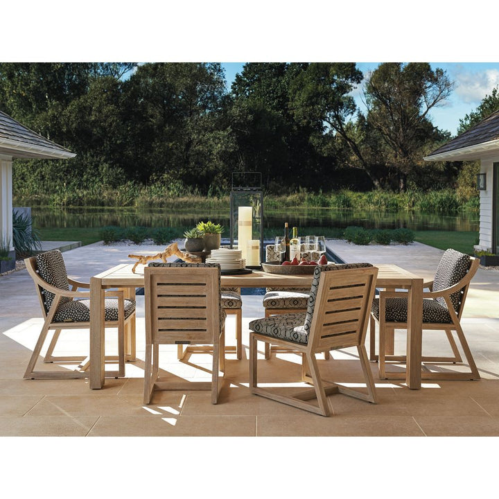 Outdoor Dining Tables Rectangular Dining Table - 0003 Dark Brown
