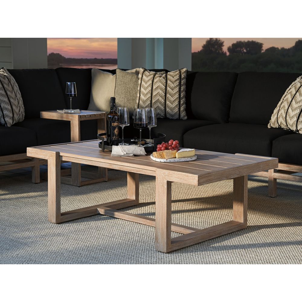 Outdoor Coffee Tables Rectangular Cocktail Table - 0003 Dark Brown
