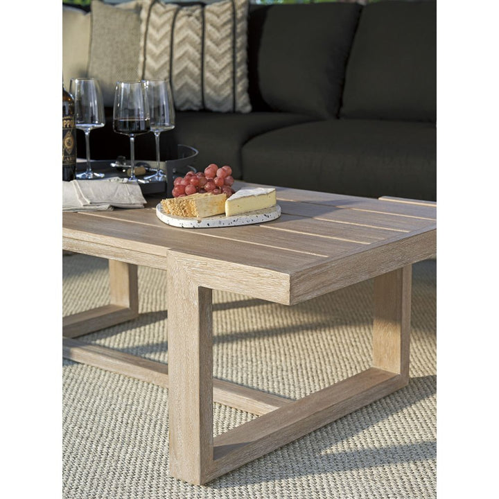 Outdoor Coffee Tables Rectangular Cocktail Table - 0003 Dark Brown