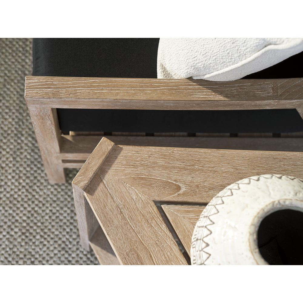 Triangular End Table - 0003 Dark Brown