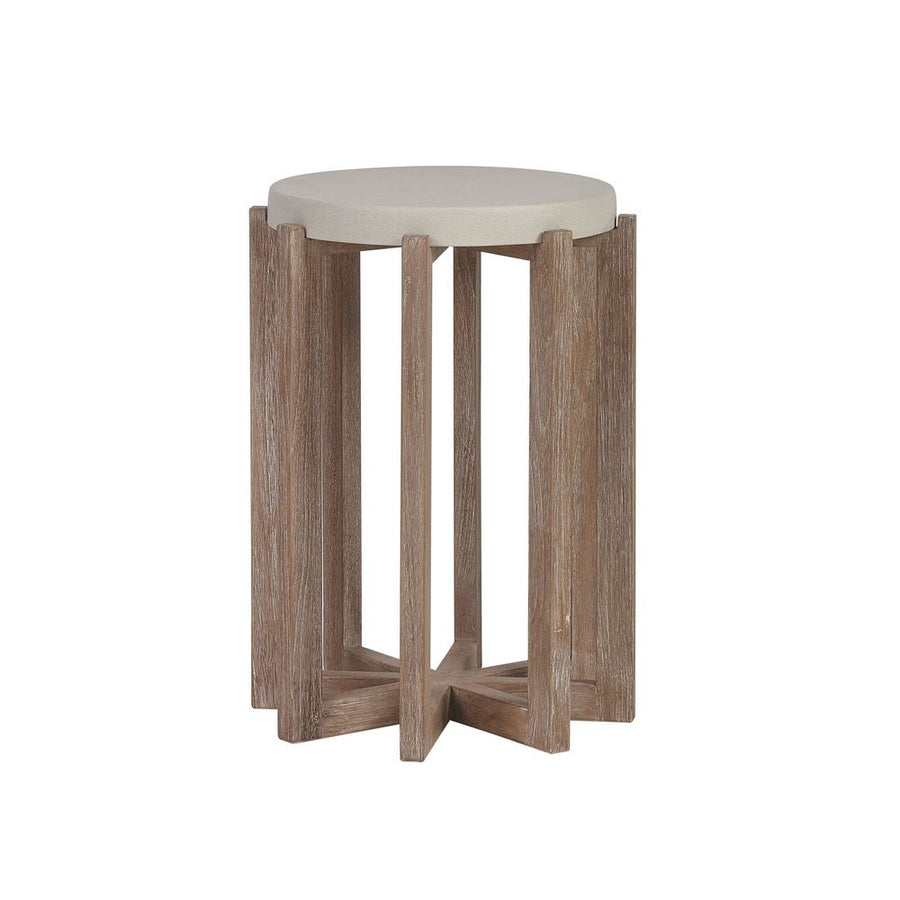 Outdoor Side Tables Accent Table - 0003 Dark Brown