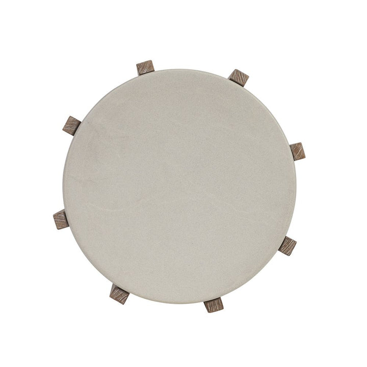 Outdoor Side Tables Accent Table - 0003 Dark Brown