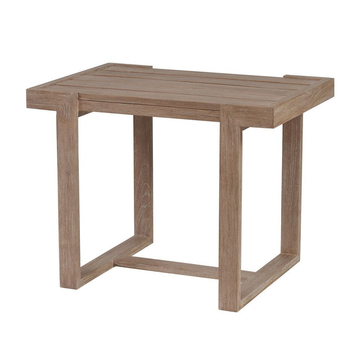 Outdoor Side Tables Rectangular End Table - 0003 Dark Brown