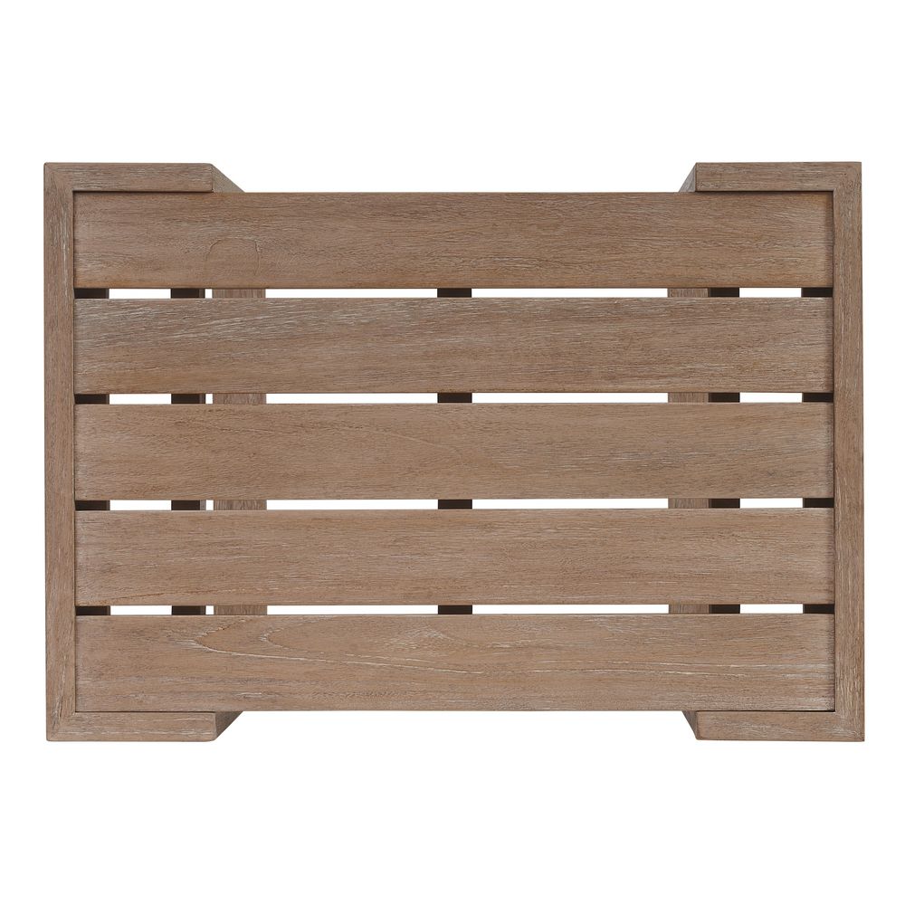 Outdoor Side Tables Rectangular End Table - 0003 Dark Brown