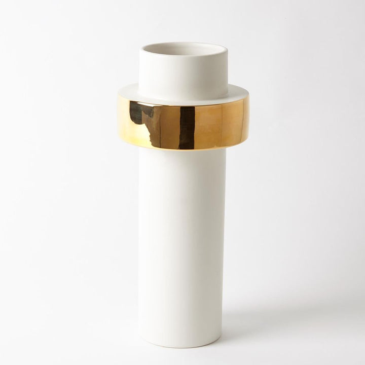 Vases Gold Ring Vase-Low