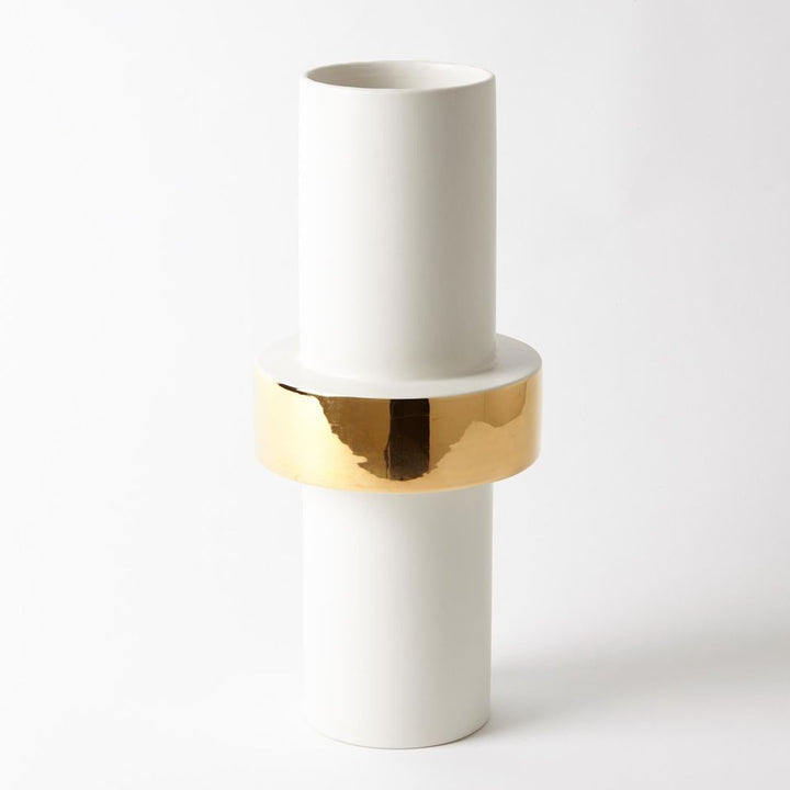Vases Gold Ring Vase-Low