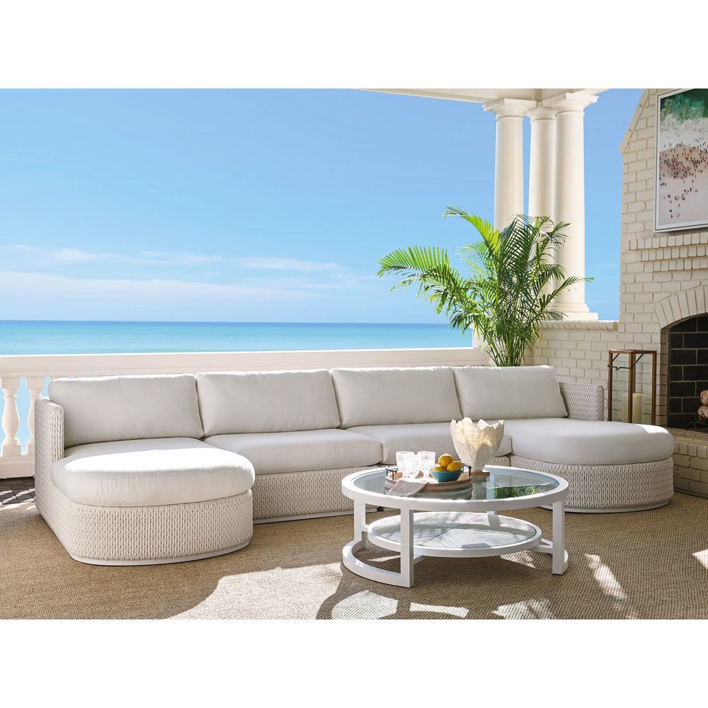 Round Cocktail Table - 0201 White