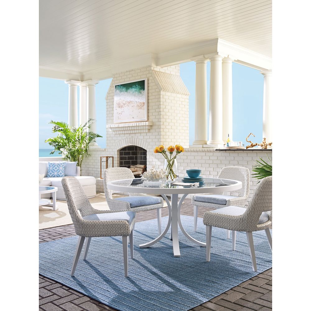 Outdoor Dining Tables Round Dining Table - White