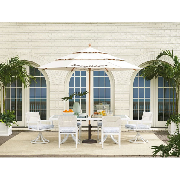 Outdoor Dining Tables Rectangular Dining Table - White
