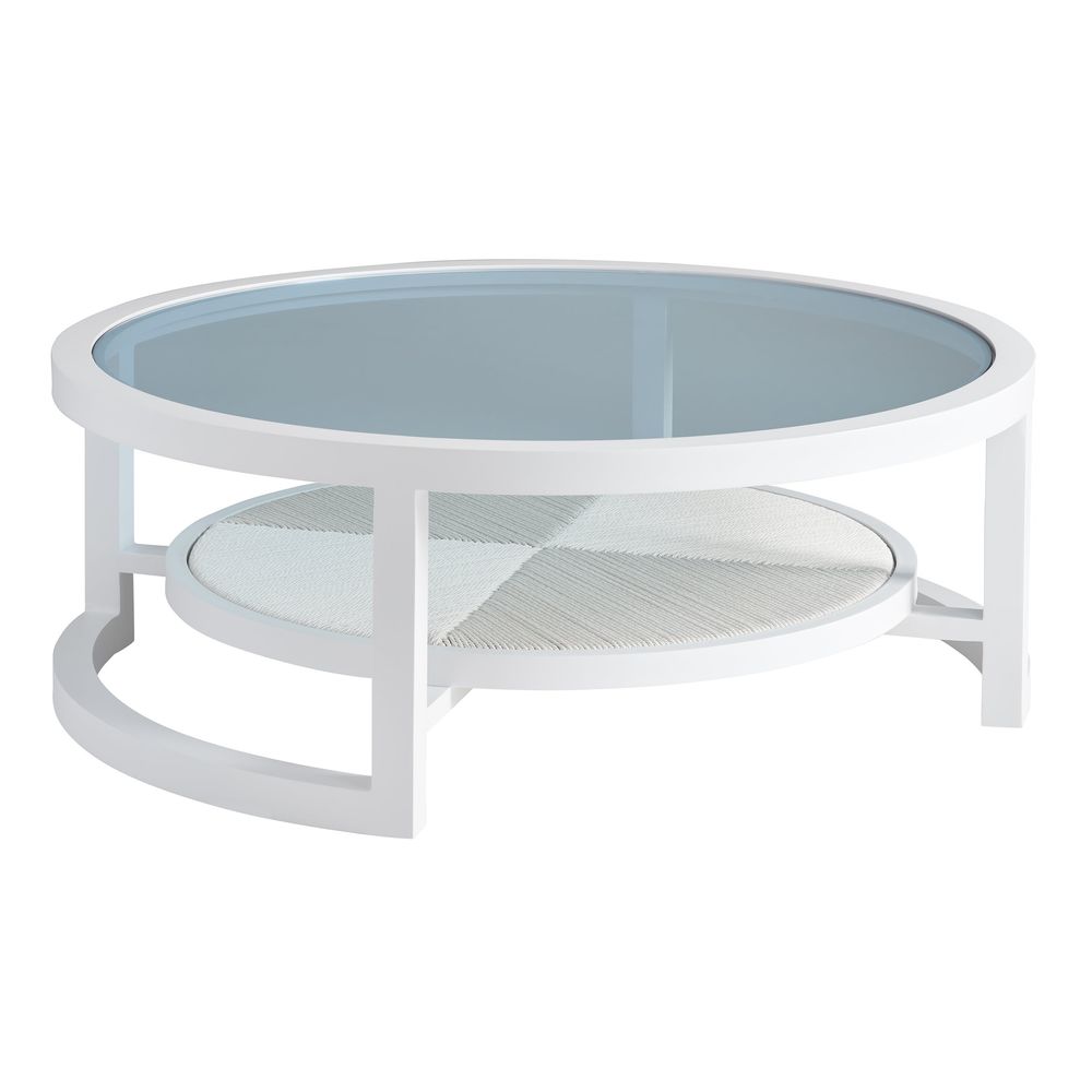 Outdoor Coffee Tables Round Cocktail Table - 0201 White