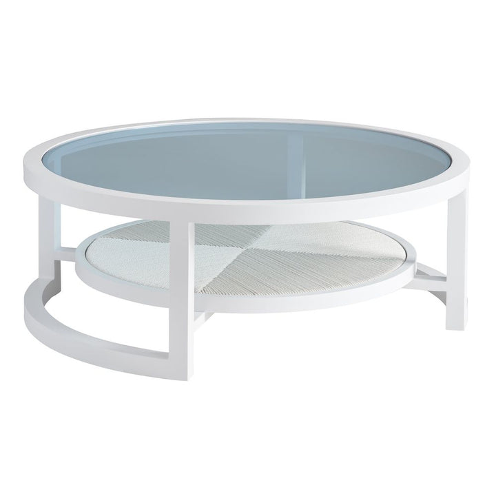 Outdoor Coffee Tables Round Cocktail Table - 0201 White