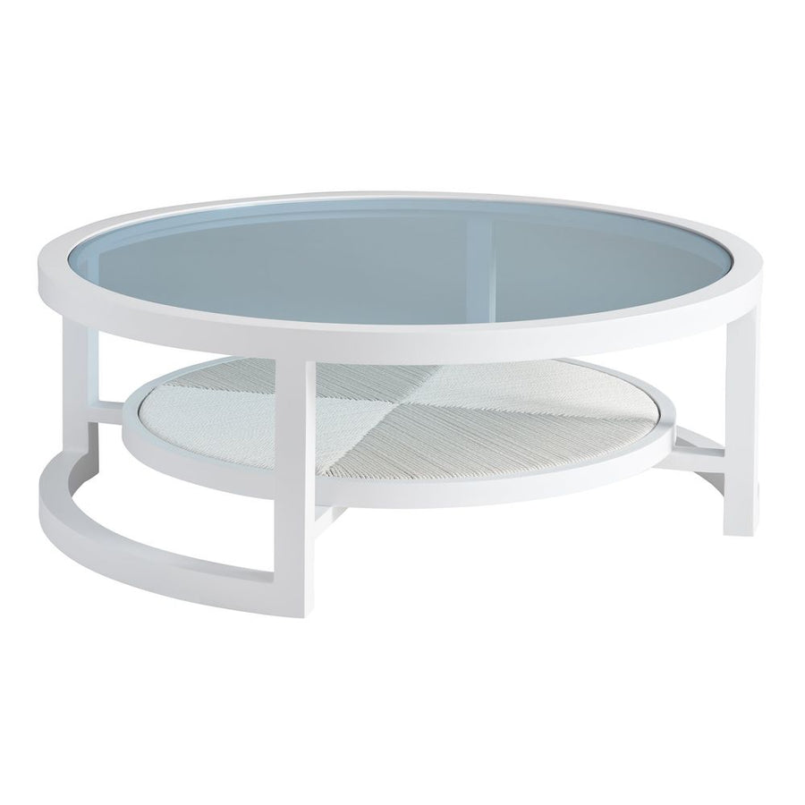 Outdoor Coffee Tables Round Cocktail Table - 0201 White