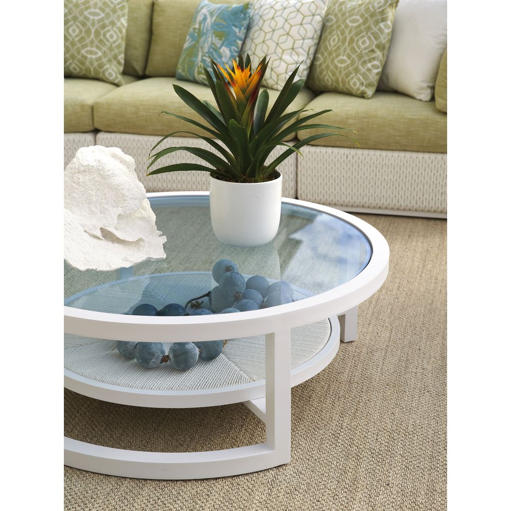 Round Cocktail Table - 0201 White