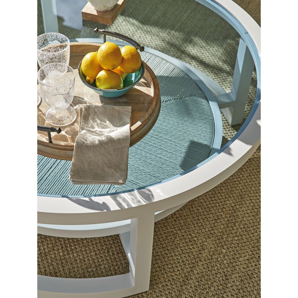 Round Cocktail Table - 0201 White