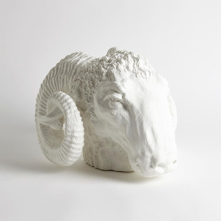 Decorative Objects Capricorn Sculpture-Matte White