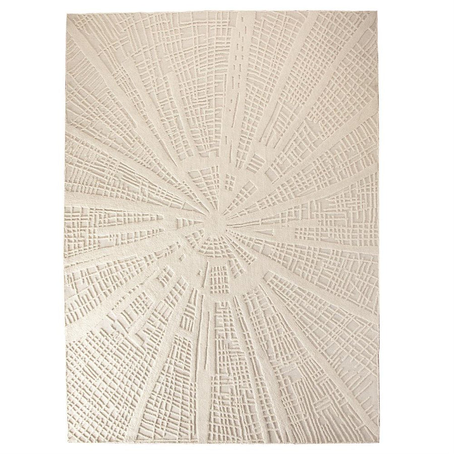 Rugs Vortex Rug-Ivory/Ivory-8 x 10