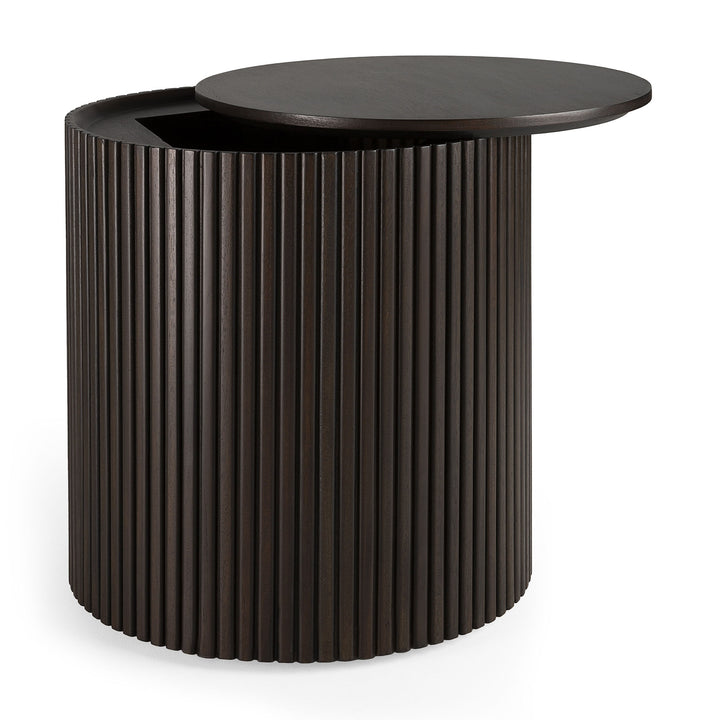 Roller Max Side Table - Brown