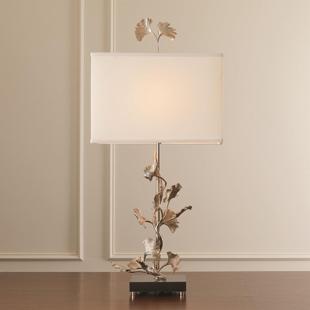 Table Lamps Ginkgo Table Lamp-Nickel