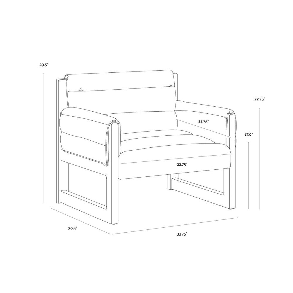 Ferguson Lounge Chair - Geralt Linen