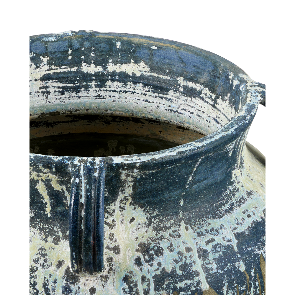 Agrigento Blue Drip Planter