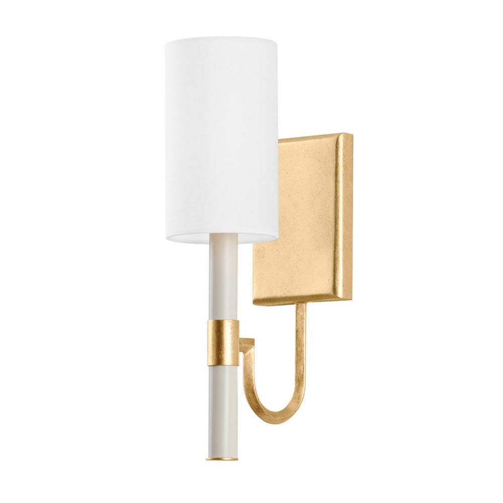 Gustine Light Wall Sconce-Troy Lighting-TROY-B1113-VGL-Outdoor Wall Sconces1-Vintage Gold Leaf-2-France and Son