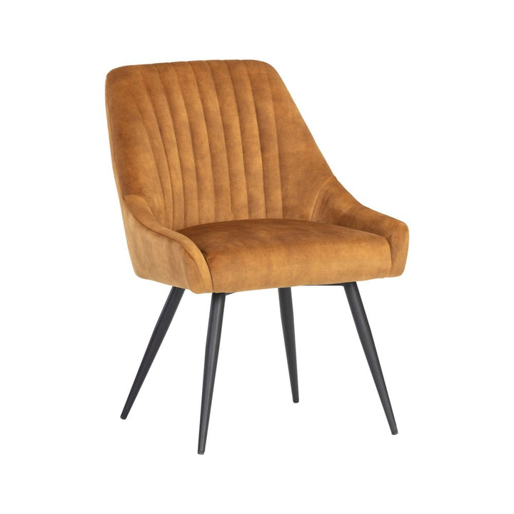 Dining Chairs Chardon Dining Chair - Nono Tapenade Gold