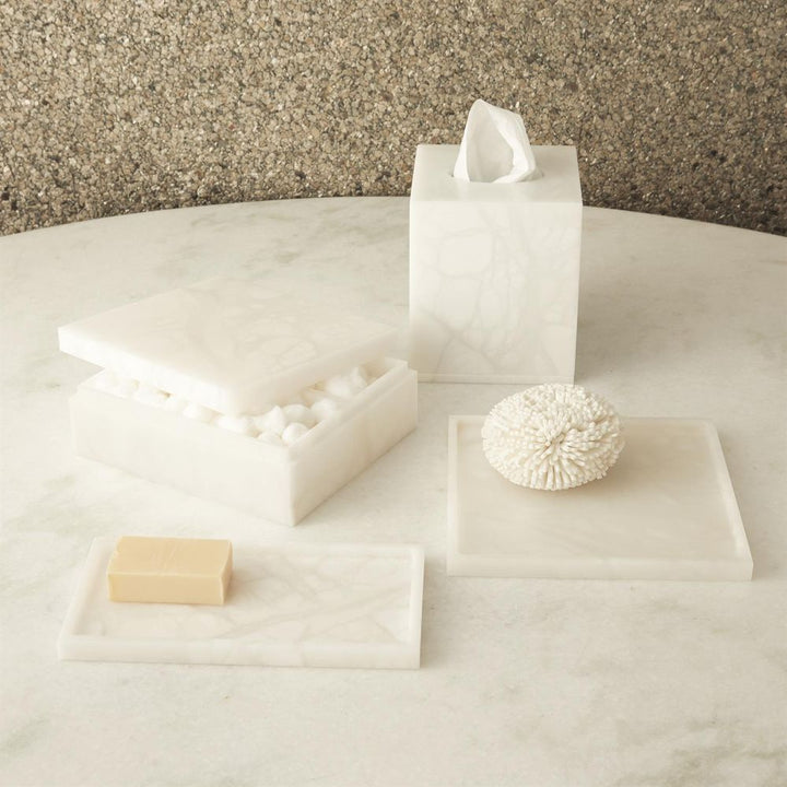 Alabaster Amenities Box