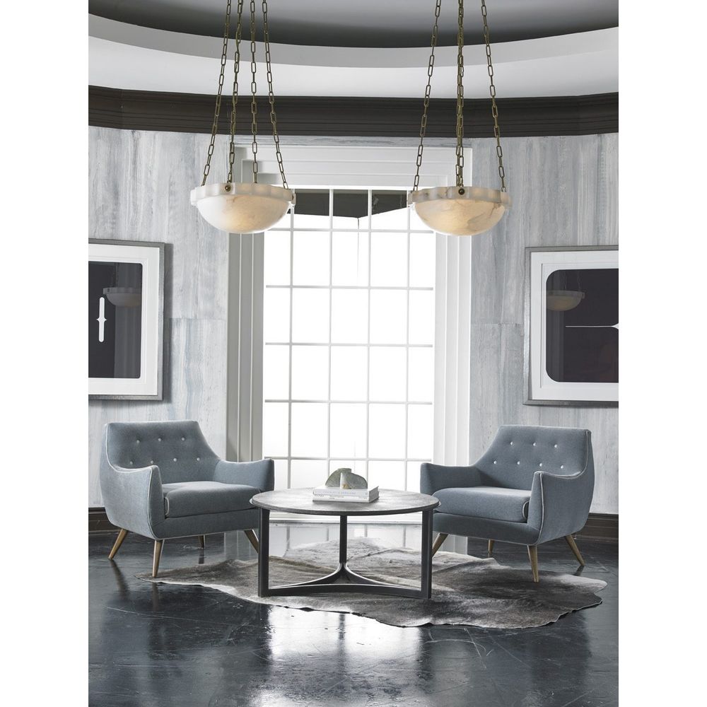 Side Tables Niko Cocktail Table - Charcoal Shagreen