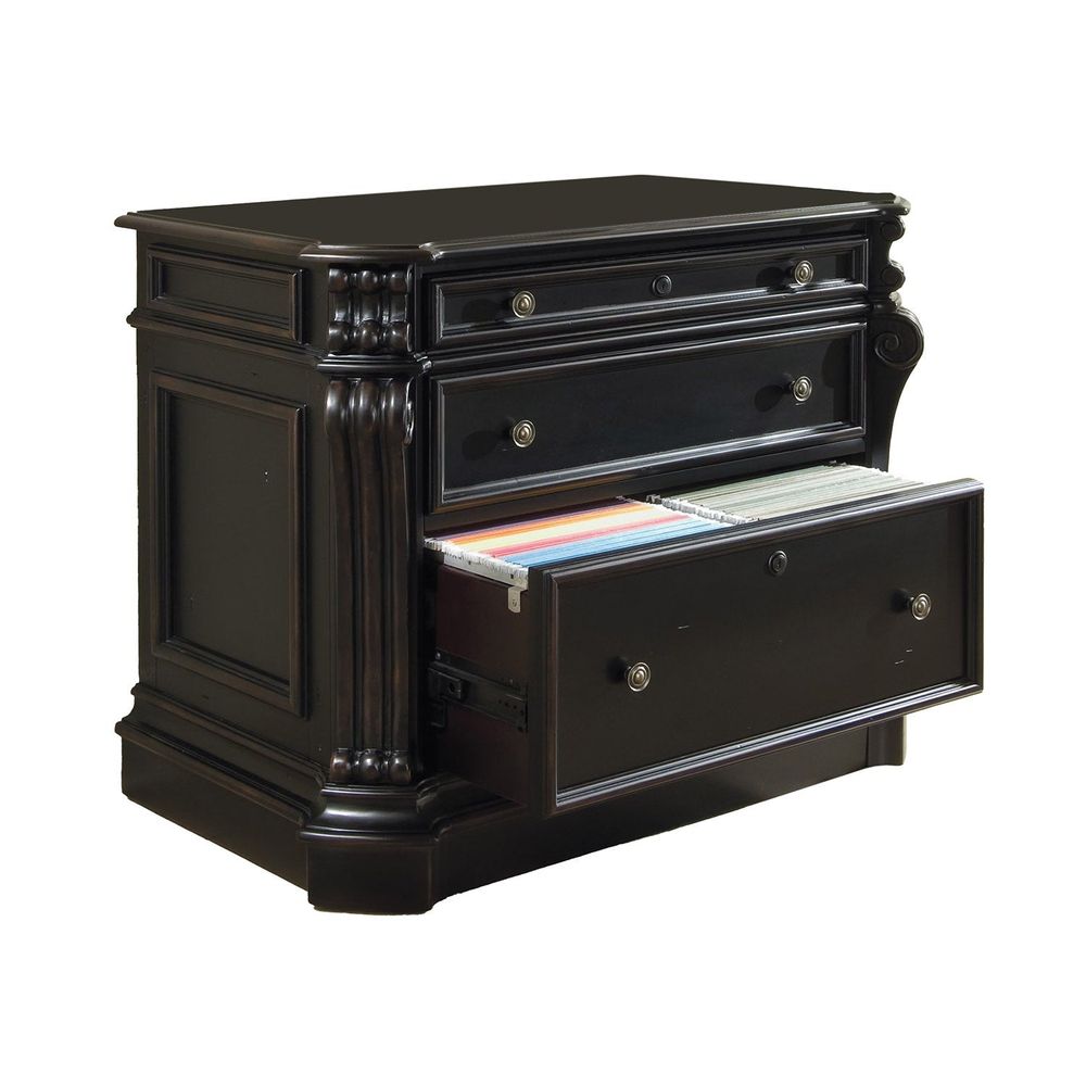 File Storage Highlands Lateral File - Black