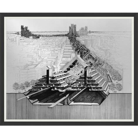 Aerial City View-Wendover-WEND-37018-Wall Art-1-France and Son