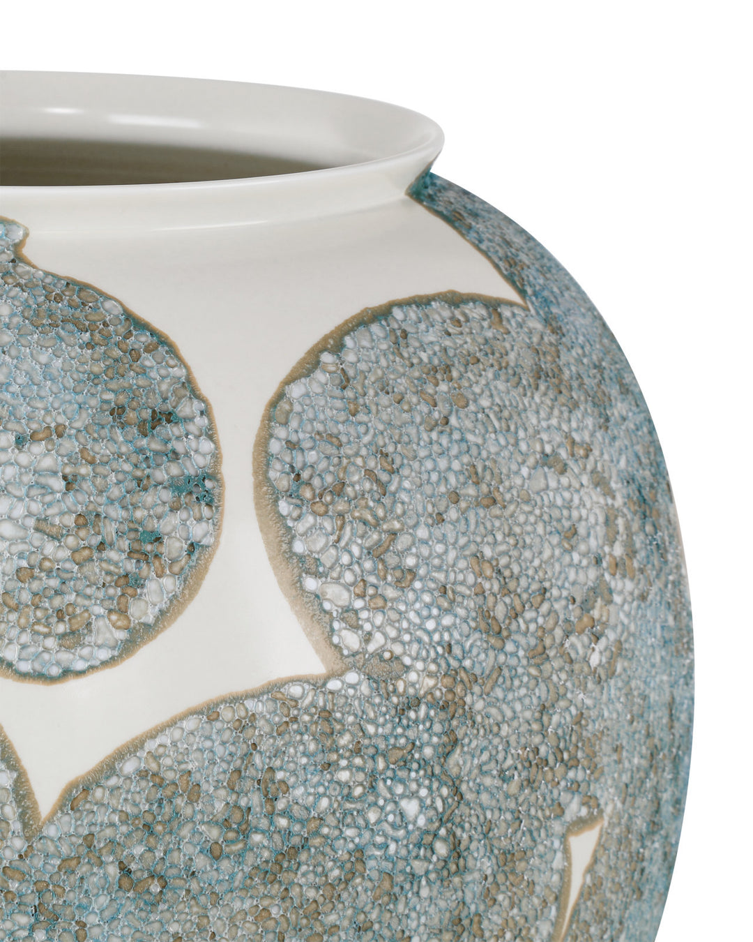 Bloom Blue & Ivory Vase