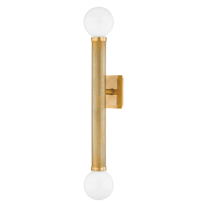 Pienza Wall Sconce - Vintage Brass 2 Lights