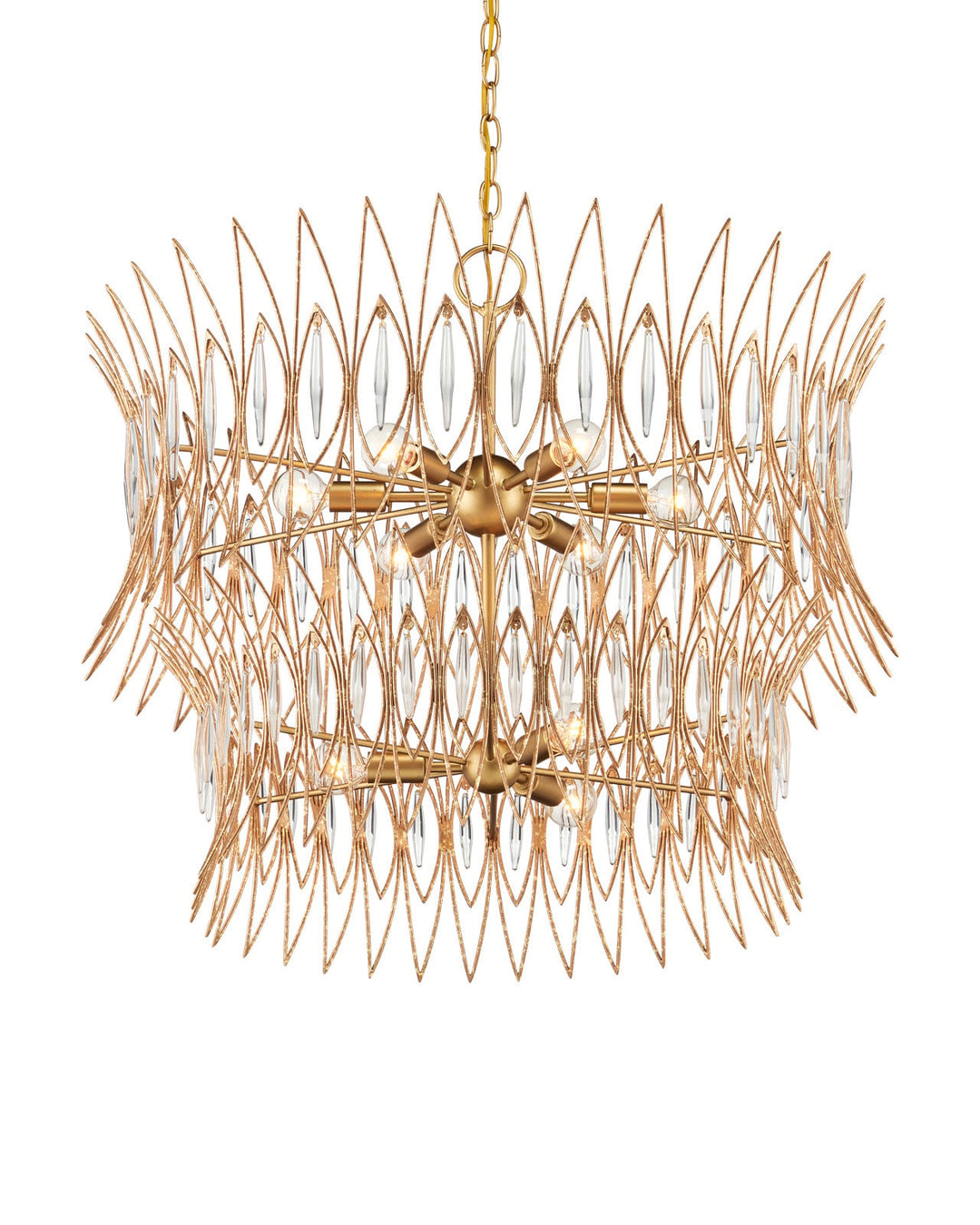 Chandeliers Marquise Medium Gold Chandelier