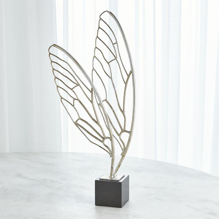 Decorative Objects Butterfly Wings-Silver Leaf