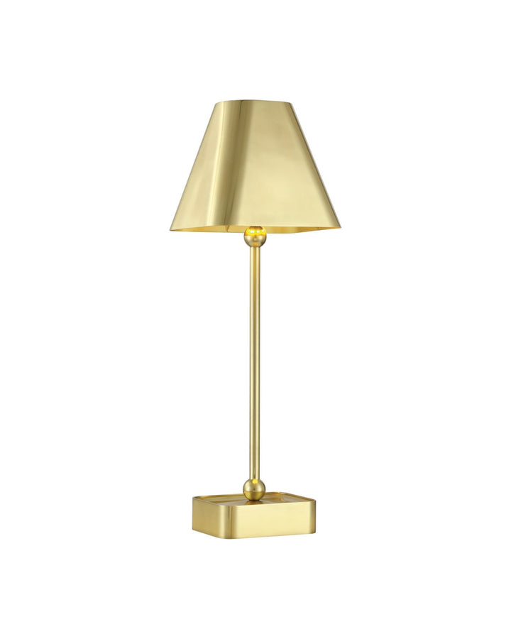Table Lamps Gadabout Brass Cordless Table Lamp