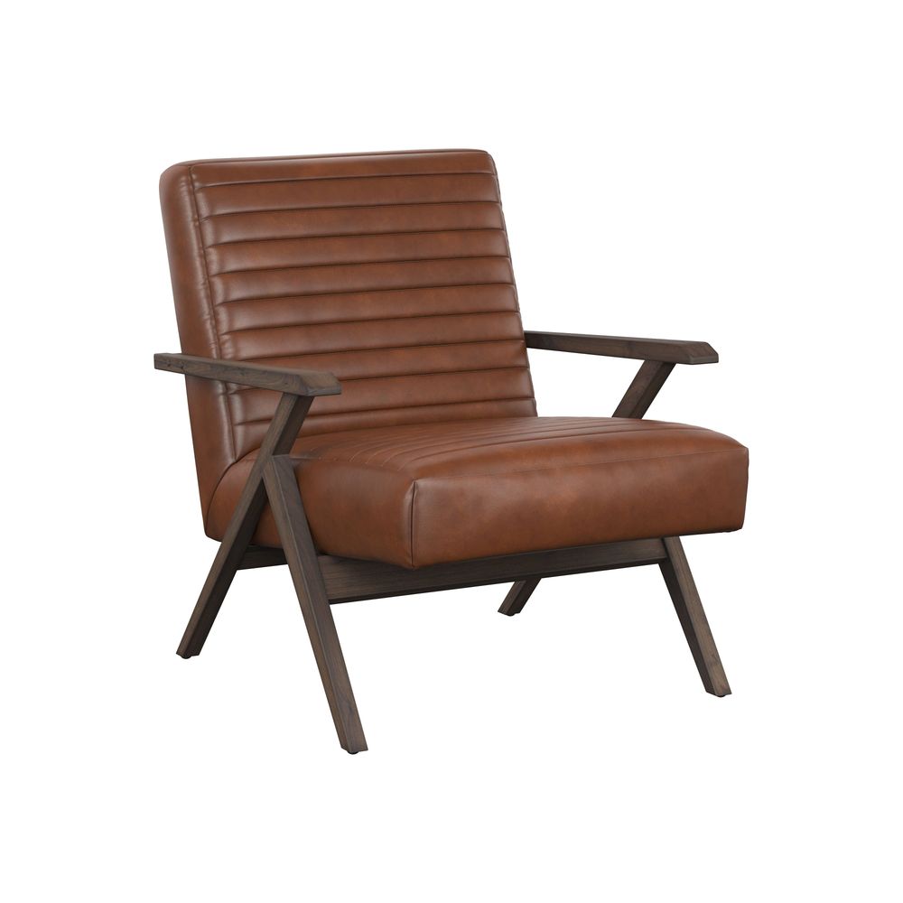 Lounge Chairs Peyton Lounge Chair - Bravo Cognac
