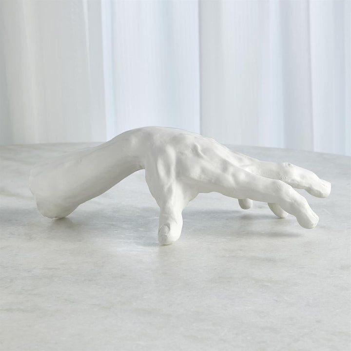 Decorative Objects Hand Sculpture-Matte White