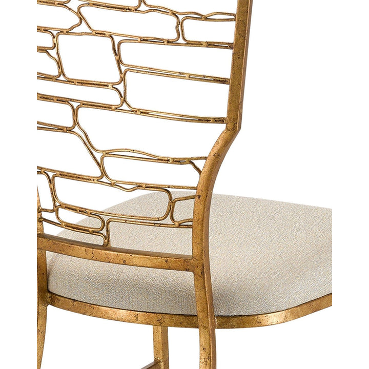 Vinton Gold Chair, Appeal Sand